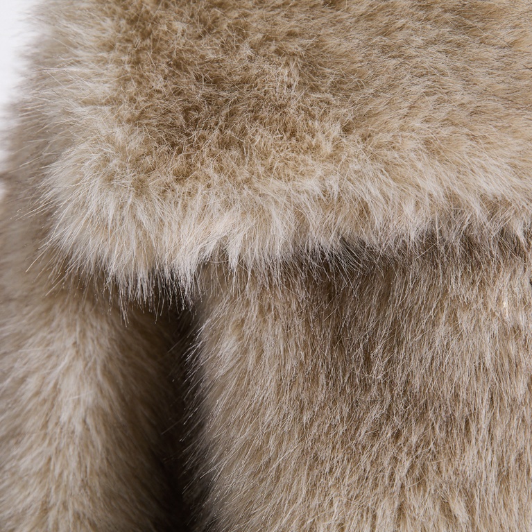 Faux fur jacket "Nathalie"